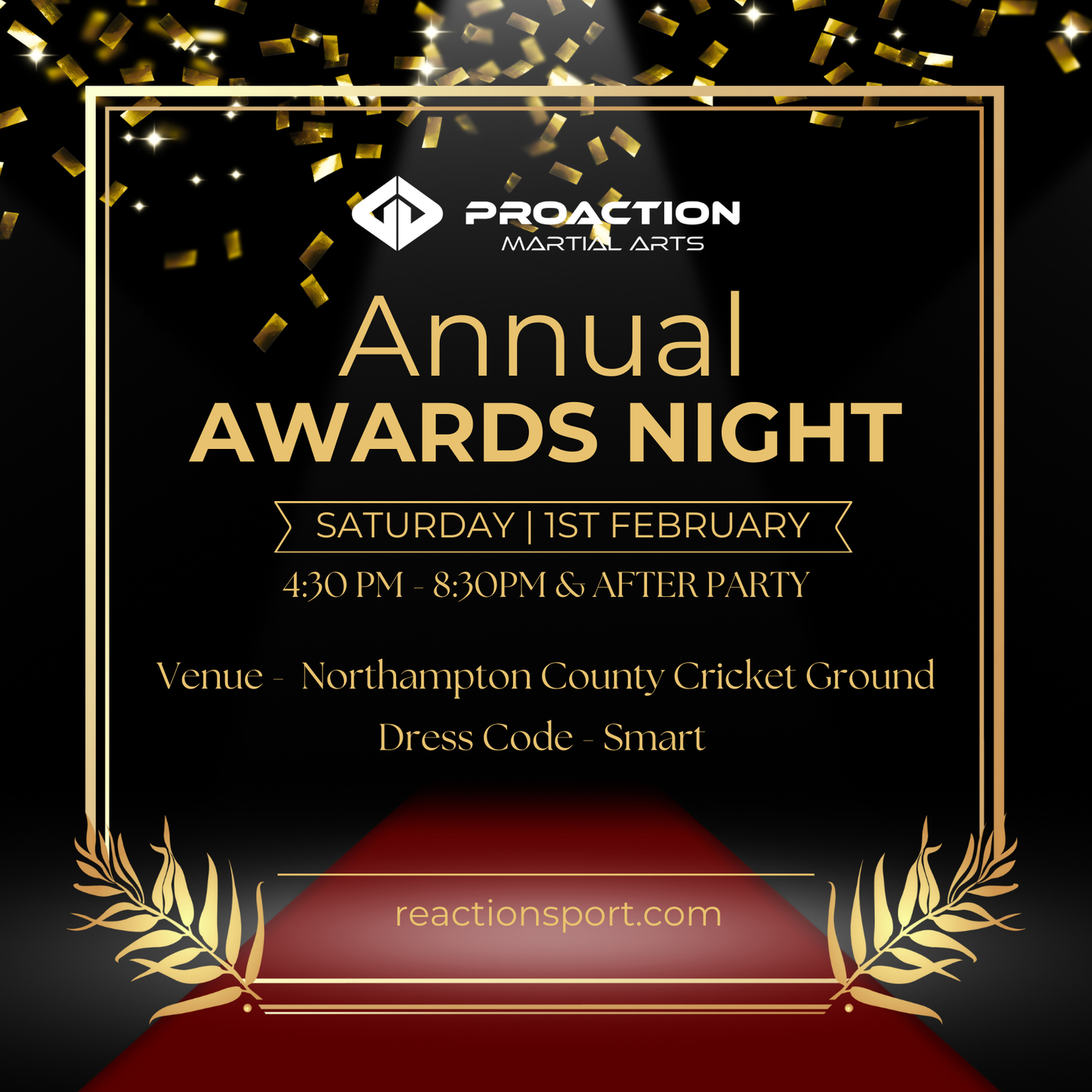 Proaction Annual Awards Evening
