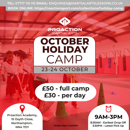 October Holiday Camp - MONDAY 23/10/23 ONLY